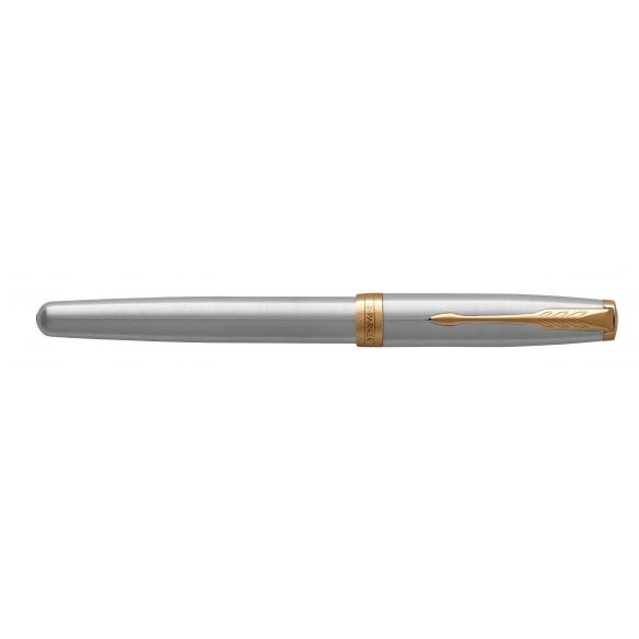 Sonnet Stainless Steel GT Fountain Pen PARKER - 2