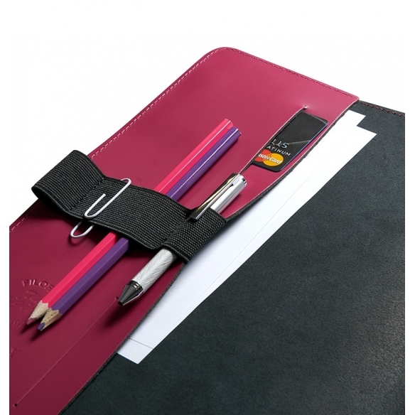 The Original portfolio A4 + Notebook Raspberry FILOFAX - 6