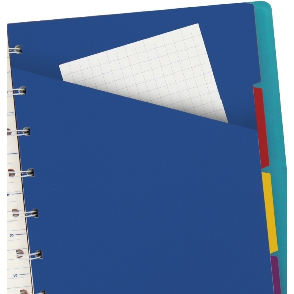 Notebook Classic A5 turquoise FILOFAX - 4