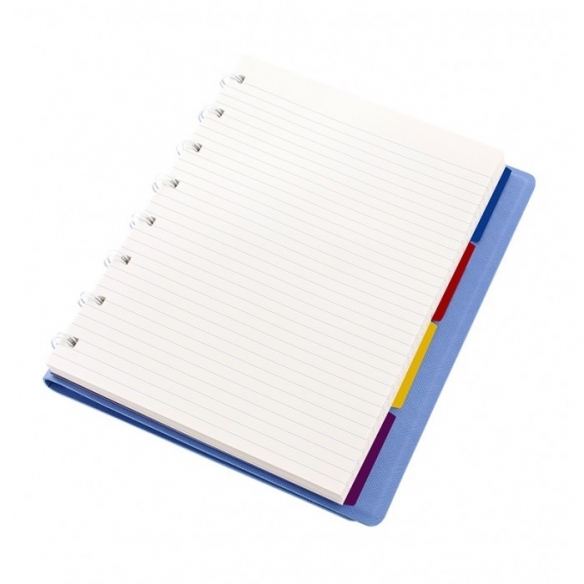 Notebook Saffiano A5 blue FILOFAX - 3