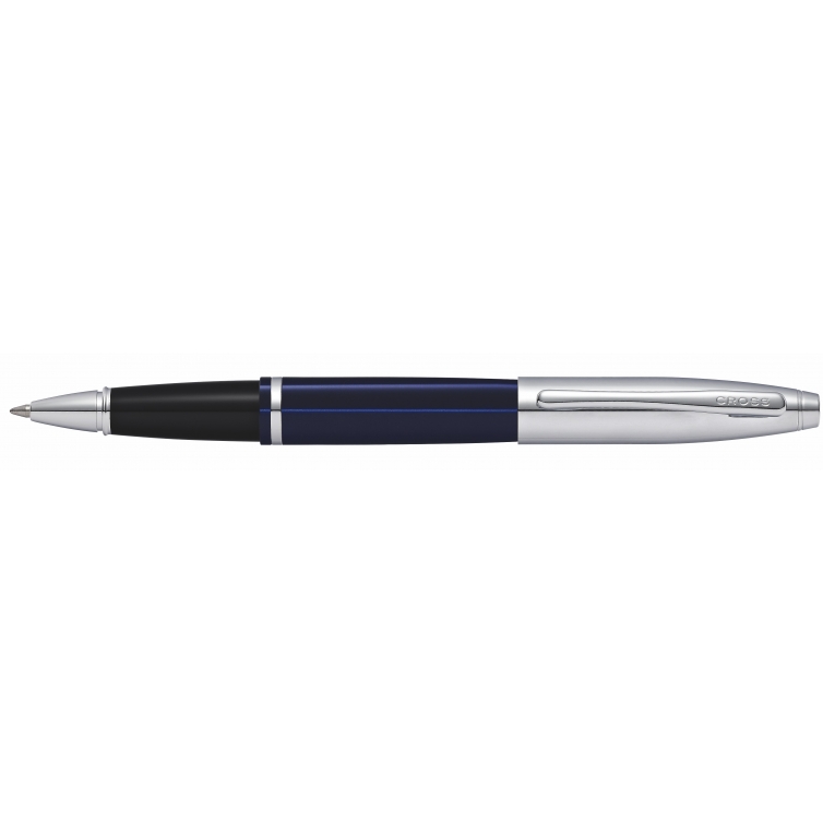 Roller　Pen　blue/chrome　Exclusive　Cross　Calais