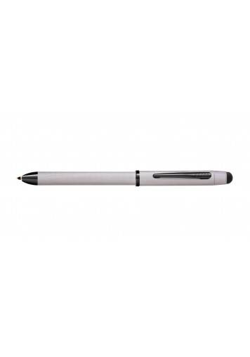An effortless twist transforms this finely-crafted black ballpoint pen, to a red editing pen, to a pencil, and back again. On the other end is a precision stylus to improve accuracy and ease when you interact with your favorite mobile device. However you choose to work and create, Tech3+ delivers on versatility, convenience, and style. 