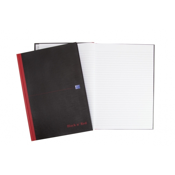 Black n Red Notebook A4 ruled OXFORD - 3