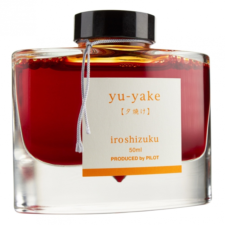 Iroshizuku Bottle Ink Orange Yu-Yake 50 ml PILOT - 1