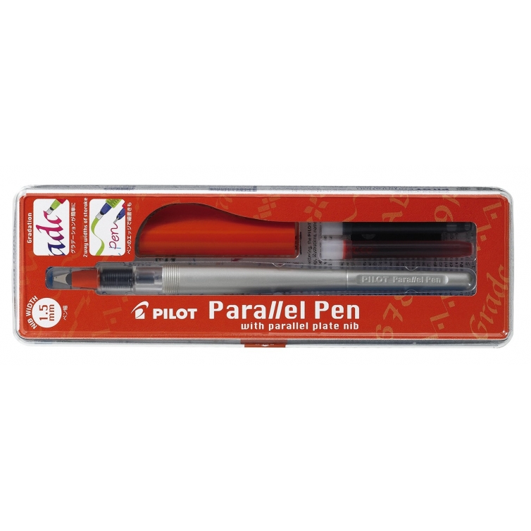 Pilot Parallel Pen fountain pen red 1,5 mm
