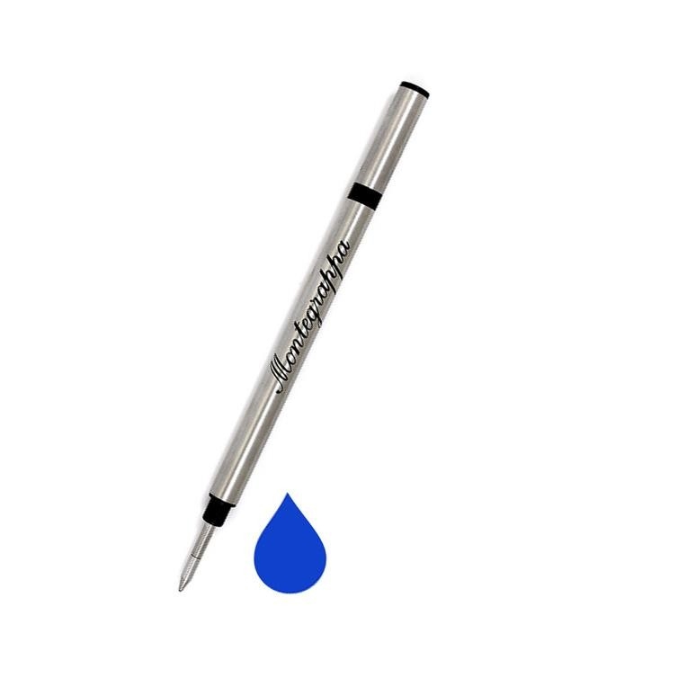 Rollerball Pens Ceramic Refill medium blue MONTEGRAPPA - 1
