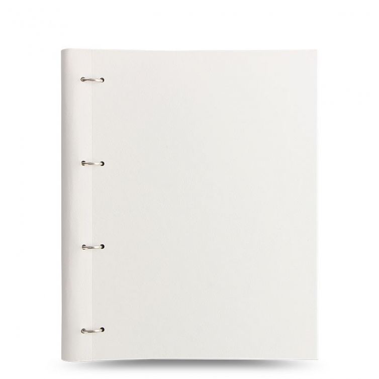 Clipbook Monochrome A4 white FILOFAX - 1