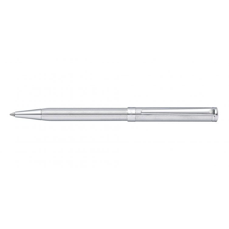 Intensity Engraved Chrome Ballpoint pen silver SHEAFFER - 1