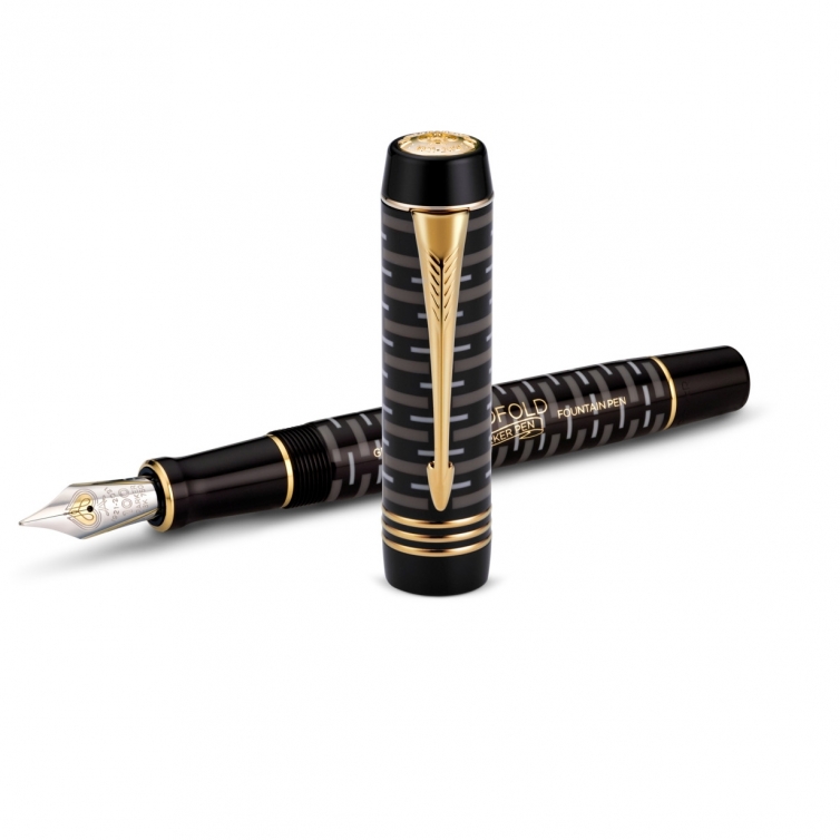 Parker - Limited Edition Parker Duofold LE Craft of Travelling Fountain Pen