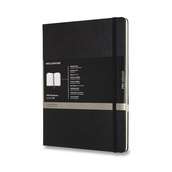 Pro Notebook XL hard cover black MOLESKINE - 1