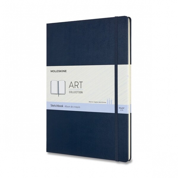 Art Sketchbook A4 hard cover blue MOLESKINE - 1