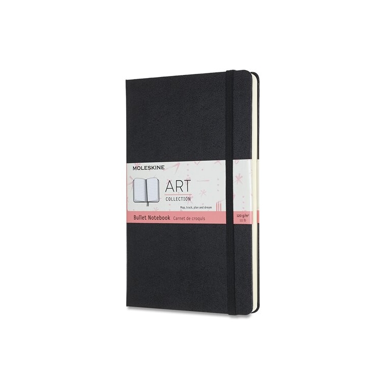 Art Bullet Notebook L dotted black MOLESKINE - 1