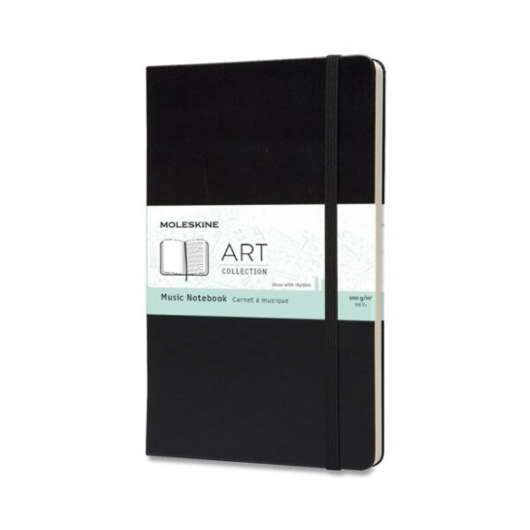 Art Music Notebook L black MOLESKINE - 1