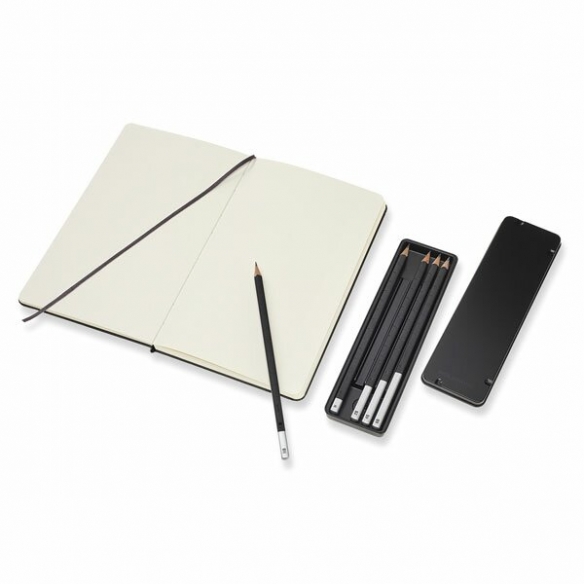 Art Sketching Set Sketchbook and pencils MOLESKINE - 2
