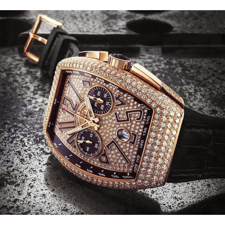 Franck muller vanguard diamond watch price new arrivals