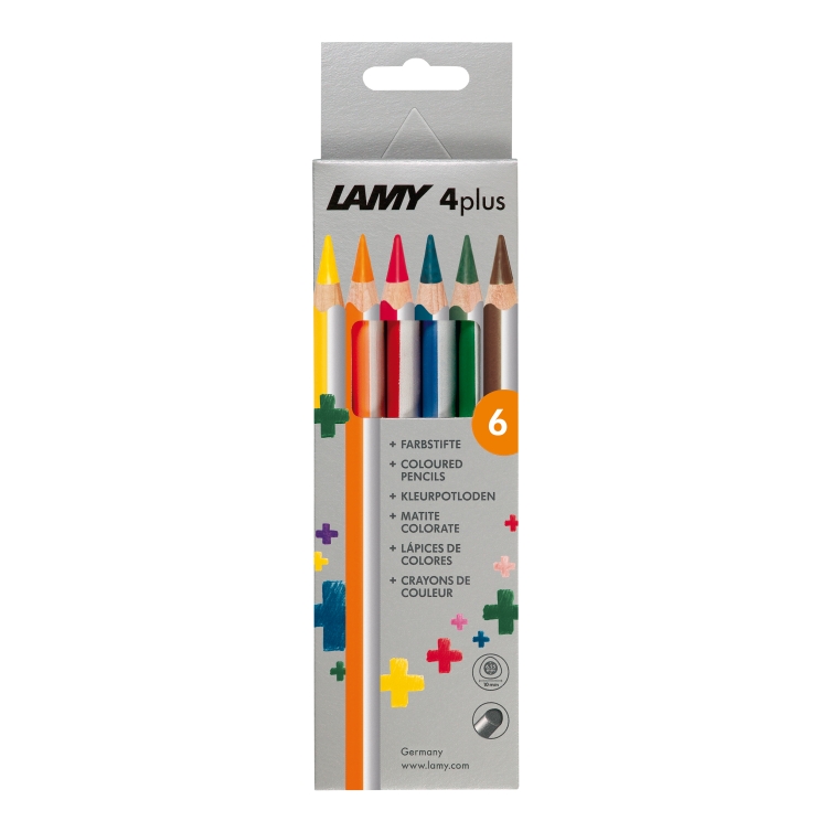 4Plus Colour Pencils 6 pcs LAMY - 1