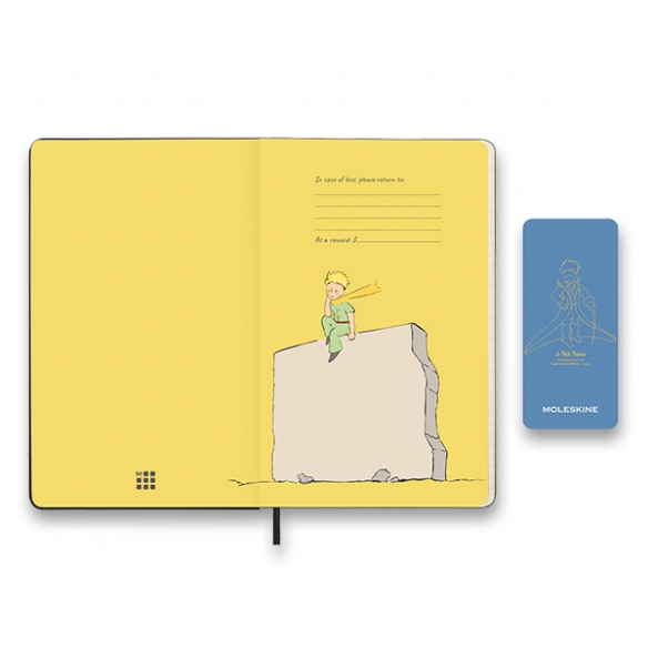 Le Petite Prince Notebook L ruled + XL plain MOLESKINE - 4