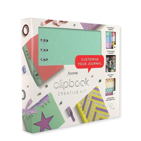 Creative Kit Clipbook A5 duck egg FILOFAX - 2