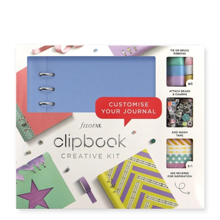 Creative Kit Clipbook A5 vista blue FILOFAX - 1