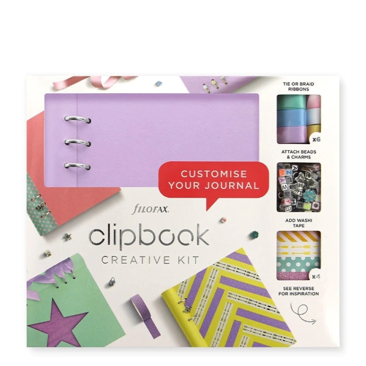 Creative Kit Clipbook A5 orchid FILOFAX - 1