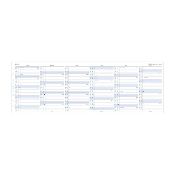 Vertical Year Planner Personal 2023 FILOFAX - 3