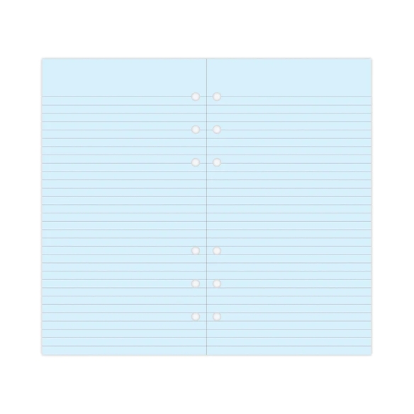 Ruled Notepaper Personal Refill blue FILOFAX - 3