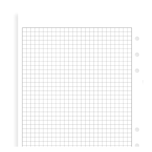 Quadrille Notepaper Personal Refill FILOFAX - 4