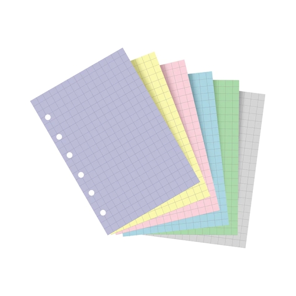Pastel Squared Notepaper Pocket Refill FILOFAX - 3
