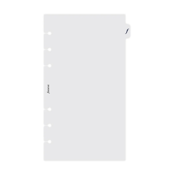 Transparent Flyleaf With Tab Personal FILOFAX - 3