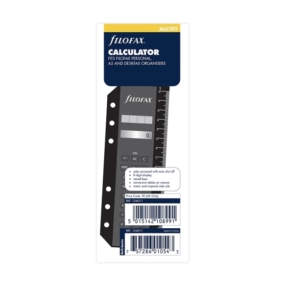 Calculator Personal and A5 Large FILOFAX - 5