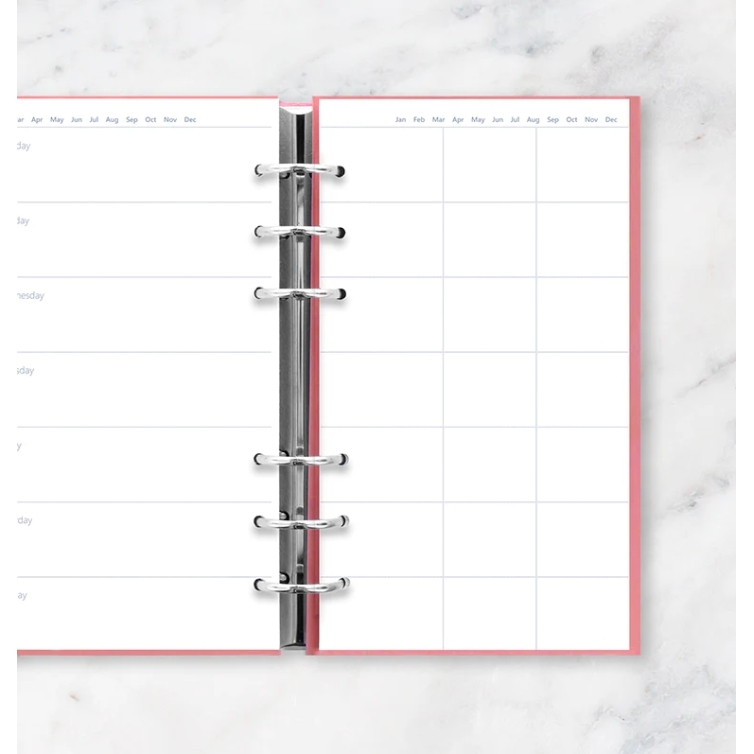 Undated Week to View Refill Personal FILOFAX - 1