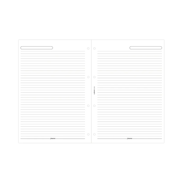 Ruled Notepaper A4 FILOFAX - 3