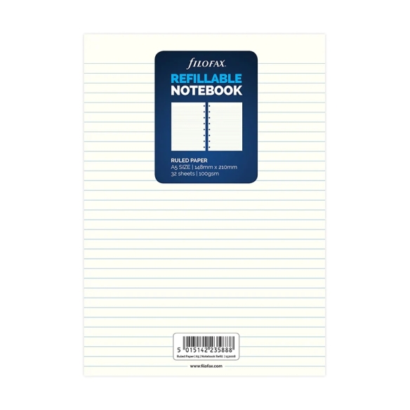 Ruled Paper Refill A5 Notebook FILOFAX - 5