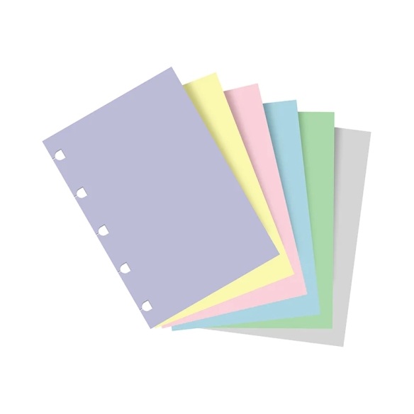 Pastel Plain Paper Refill Pocket Notebook FILOFAX - 3