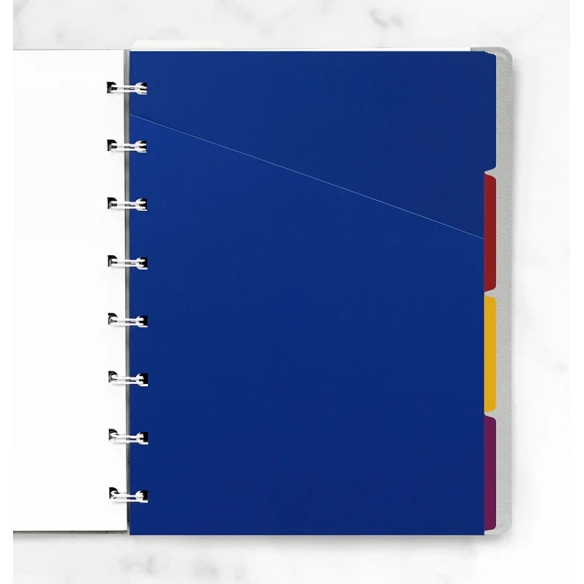 Bright Coloured Indices A5 Notebook FILOFAX - 1