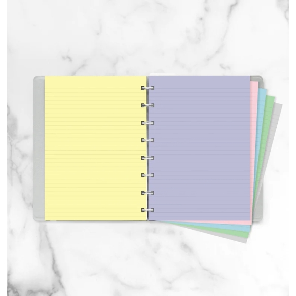 Pastel Ruled Paper Refill A5 Notebook FILOFAX - 2