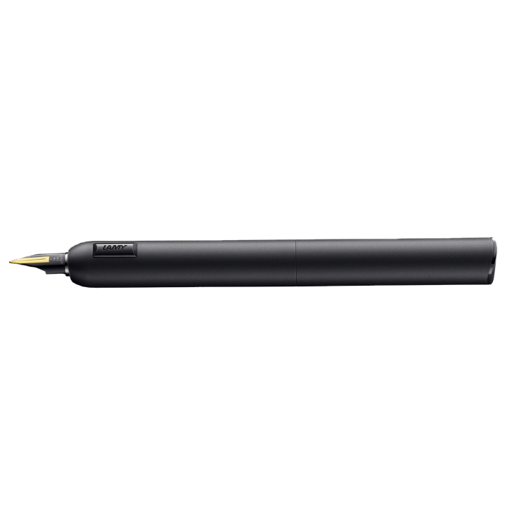 Penna stilografica Lamy Dialog cc All Black pennino F 1237495