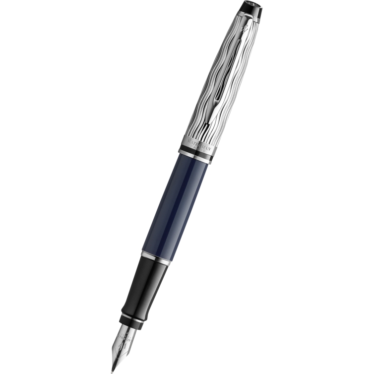 Expert Made in France DLX CT Fountain Pen blue WATERMAN - 1