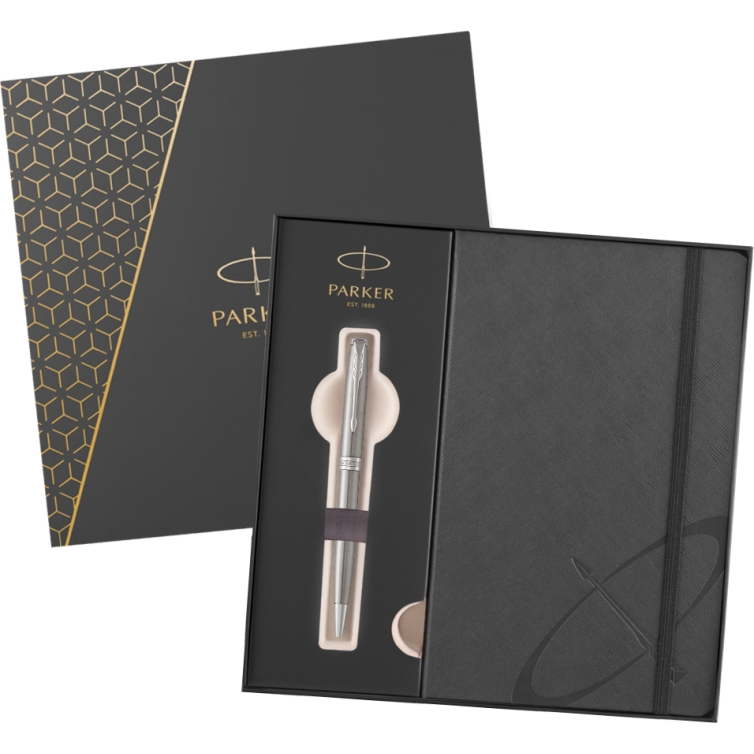 Sonnet CT Gift Set Fountain Pen and Notebook stainless steel PARKER - 1