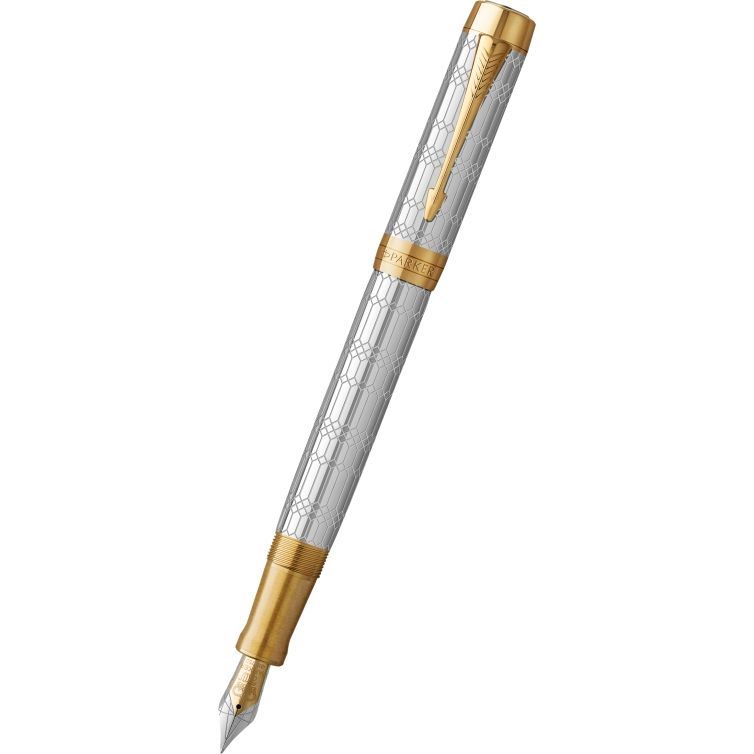 Duofold Queen´s Platinum Jubilee Fountain Pen silver PARKER - 1
