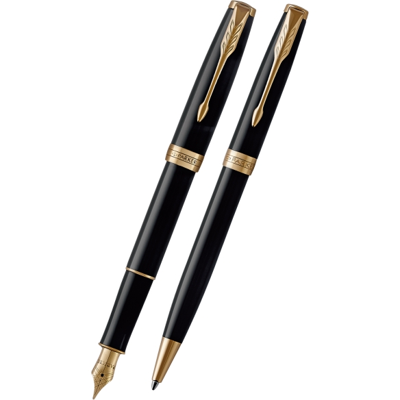 Gift set Sonnet GT Fountain pen and Ballpoint Black PARKER - 2