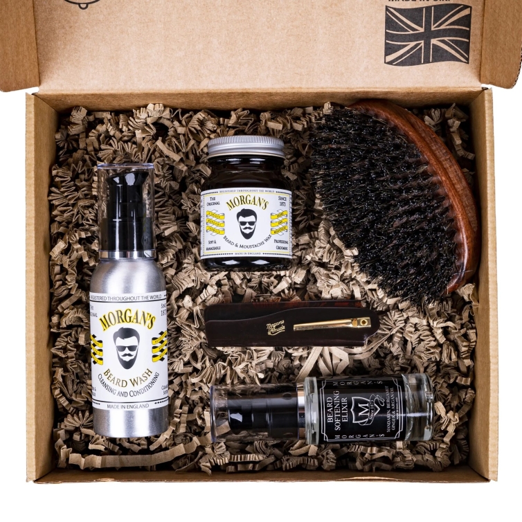 copy of Barberism Gift Set Pre-Shave Oil and Classic Alum Bar MORGAN'S - 1