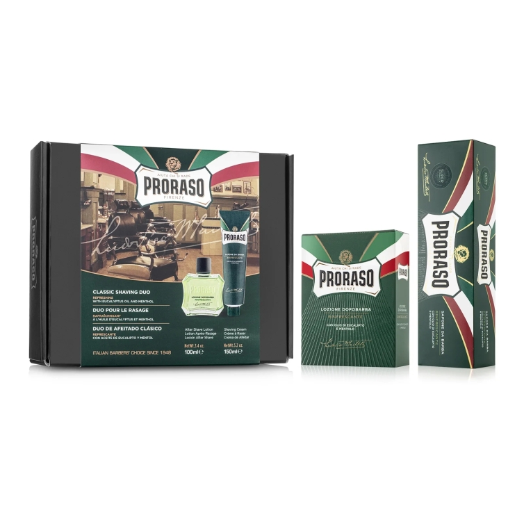 copy of Barberism Gift Set Pre-Shave Oil and Classic Alum Bar PRORASO - 1