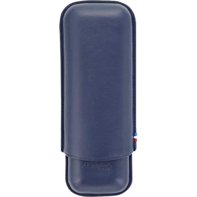 Double Cigar Case blue