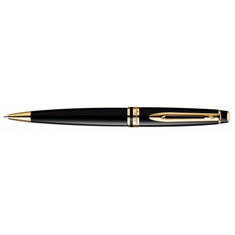 Expert Black Lacquer GT Ballpoint Pen WATERMAN - 1