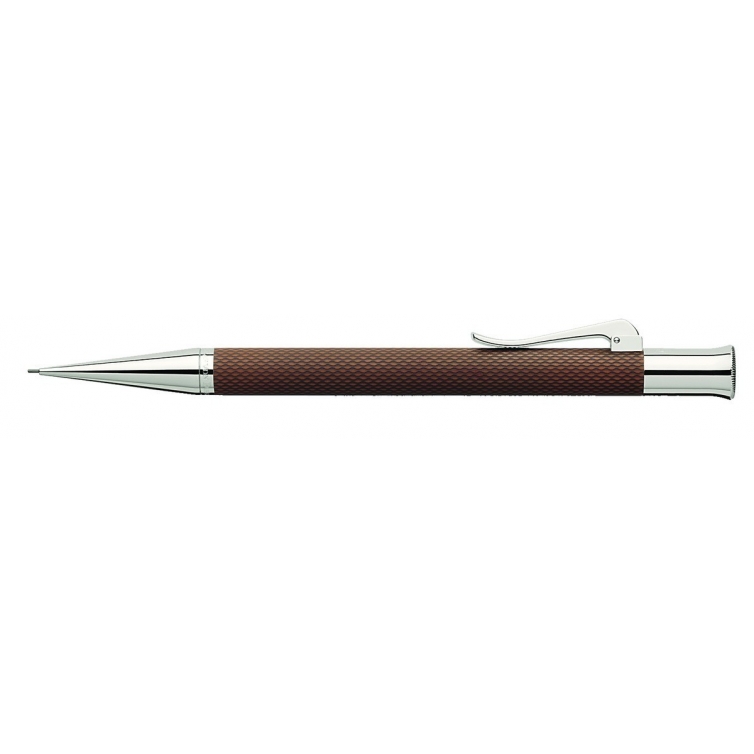 Guilloche Chevron Brown mechanical pencil GRAF VON FABER-CASTELL - 1
